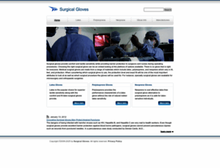 surgicalglove.net screenshot