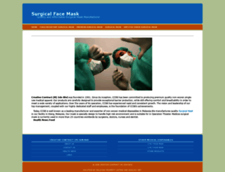 surgicalmask.info screenshot