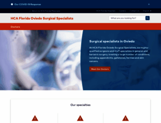 surgicalspecialistsoviedo.com screenshot