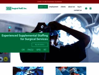 surgicalstaff.com screenshot