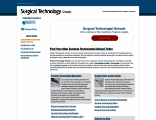surgicaltechnologists.net screenshot