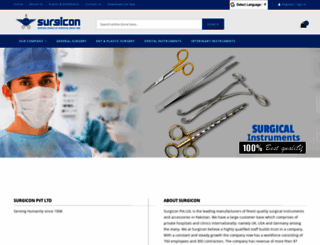 surgicon.com.pk screenshot