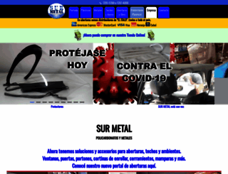 surmetalweb.com.ar screenshot