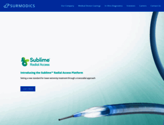 surmodics.com screenshot