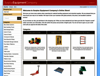 surplusequipment-stl.com screenshot