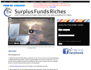 surplusfundsriches.com screenshot