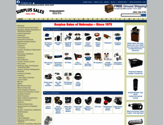 surplussales.com screenshot