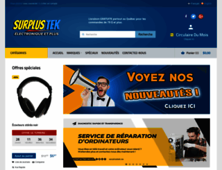 surplustek.ca screenshot