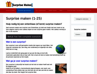 surprisemaken.picobit.nl screenshot