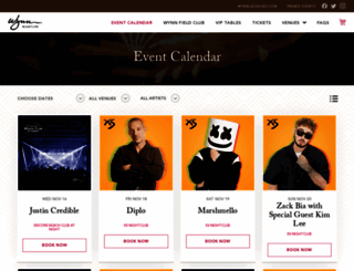 surrendernightclub.com screenshot