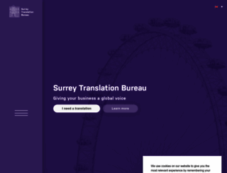 surreytranslation.co.uk screenshot