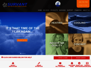 survanthvac.com screenshot