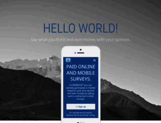 survey-app.net screenshot