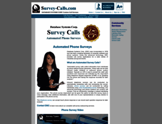 survey-calls.com screenshot