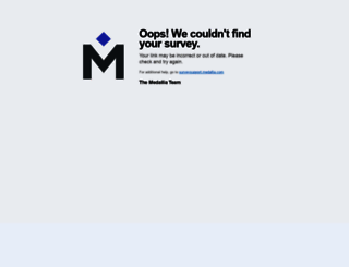 survey.medallia.com screenshot