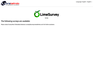 survey.moratelindo.co.id screenshot