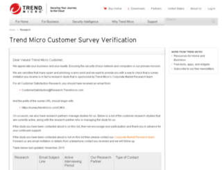 survey.trendmicro.com screenshot