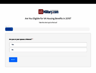 survey.usmilitary.com screenshot
