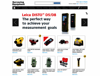 surveyingequipment.com screenshot