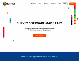 surveylab.com screenshot