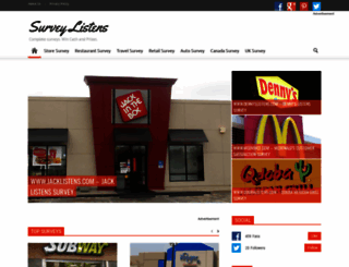 surveylistens.com screenshot