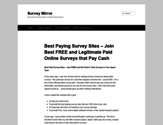 surveymirror.com screenshot