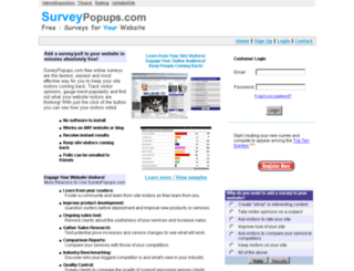 surveypopups.com screenshot