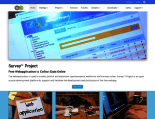 surveyproject.org screenshot