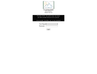 surveys.canyonsdistrict.org screenshot