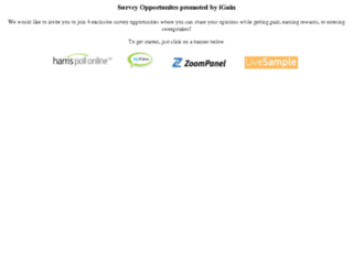 surveys.igain.com screenshot