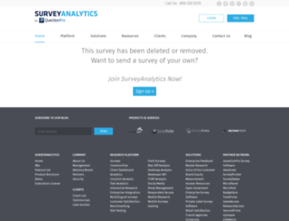 surveys.surveyanalytics.co screenshot