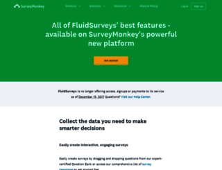 surveysautomotive.fluidsurveys.com screenshot