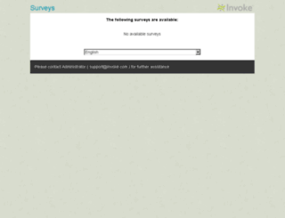 surveysb.invokesolutions.com screenshot