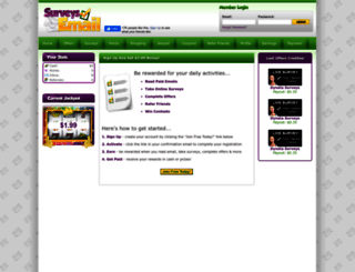 surveysemail.com screenshot