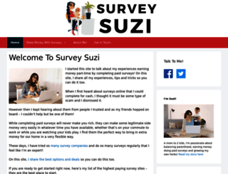 surveysuzi.com screenshot