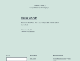 surveytable.com screenshot