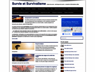 survie-et-survivalisme.com screenshot