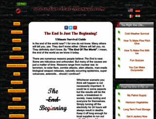 survival-manual.com screenshot