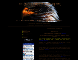 survival-training.info screenshot