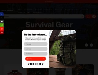 survival-warehouse.com screenshot