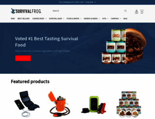 survivalfrog.com screenshot