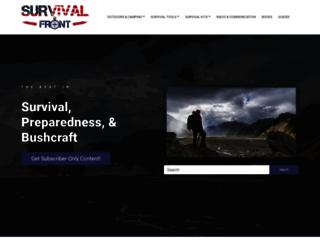 survivalfront.com screenshot