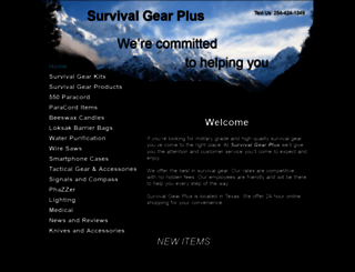 survivalgearplus.net screenshot