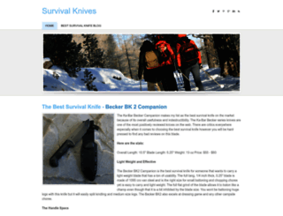 survivalknives.weebly.com screenshot
