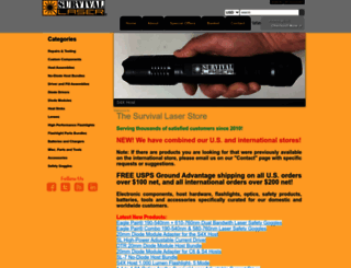 survivallaserusa.com screenshot