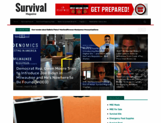 survivalmagazine.org screenshot
