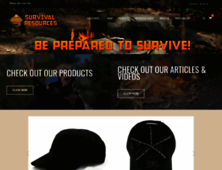 survivalresources.com screenshot