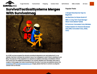 survivaltacticalsystems.com screenshot