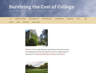 survivingthecostofcollege.com screenshot