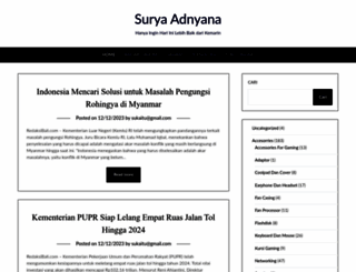 suryaadnyana.com screenshot